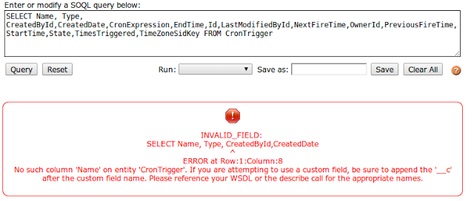 Winter '14:  Cron Job Name and Type in SOQL