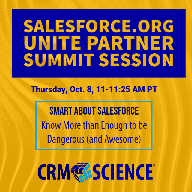Salesforce.org Unite Partner Summit Session