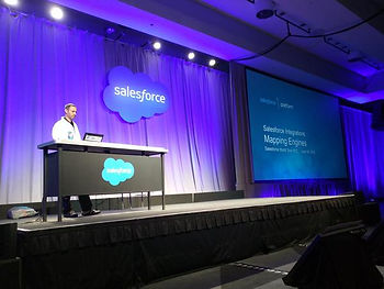 Ami presenting at the SFDC World Tour NYC 2015.