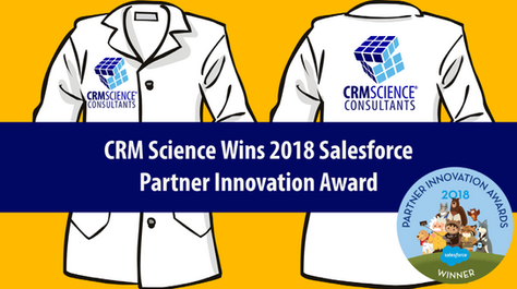 CRM Science Wins 2018 Salesforce Partner Innovation Award for Lightning Leadership