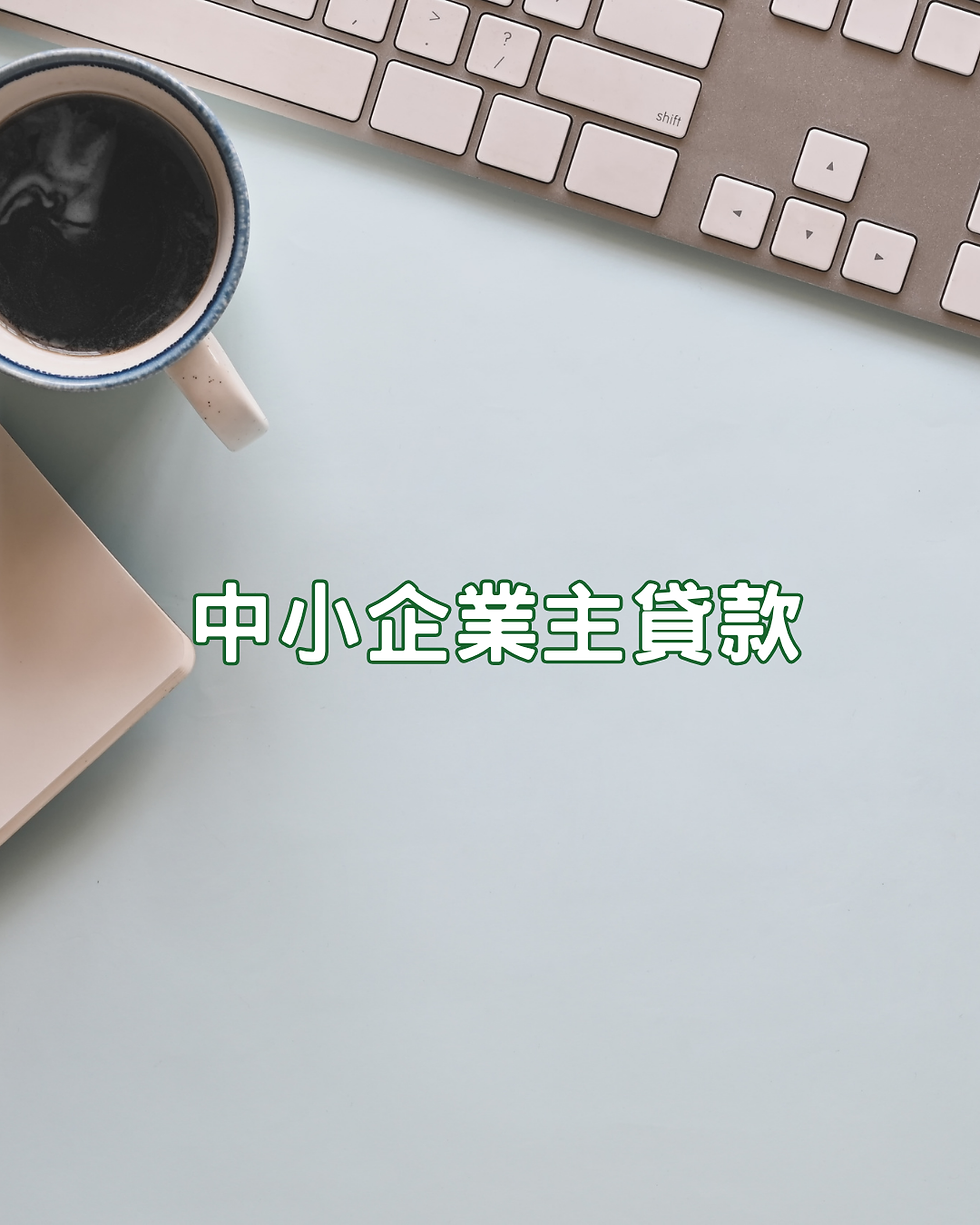 中小企業主貸款