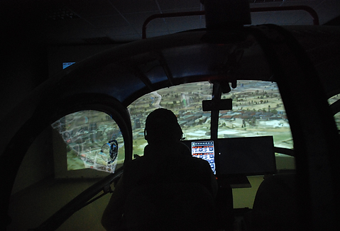 AGRONN Alouette SA-318C Training Simulator