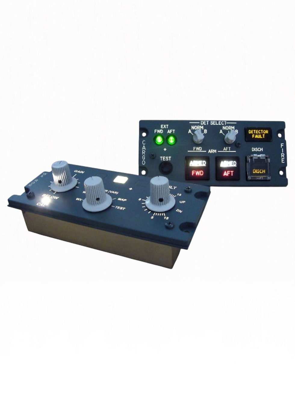 AGRONN B737 Cargo & Weather Radar Panel front view