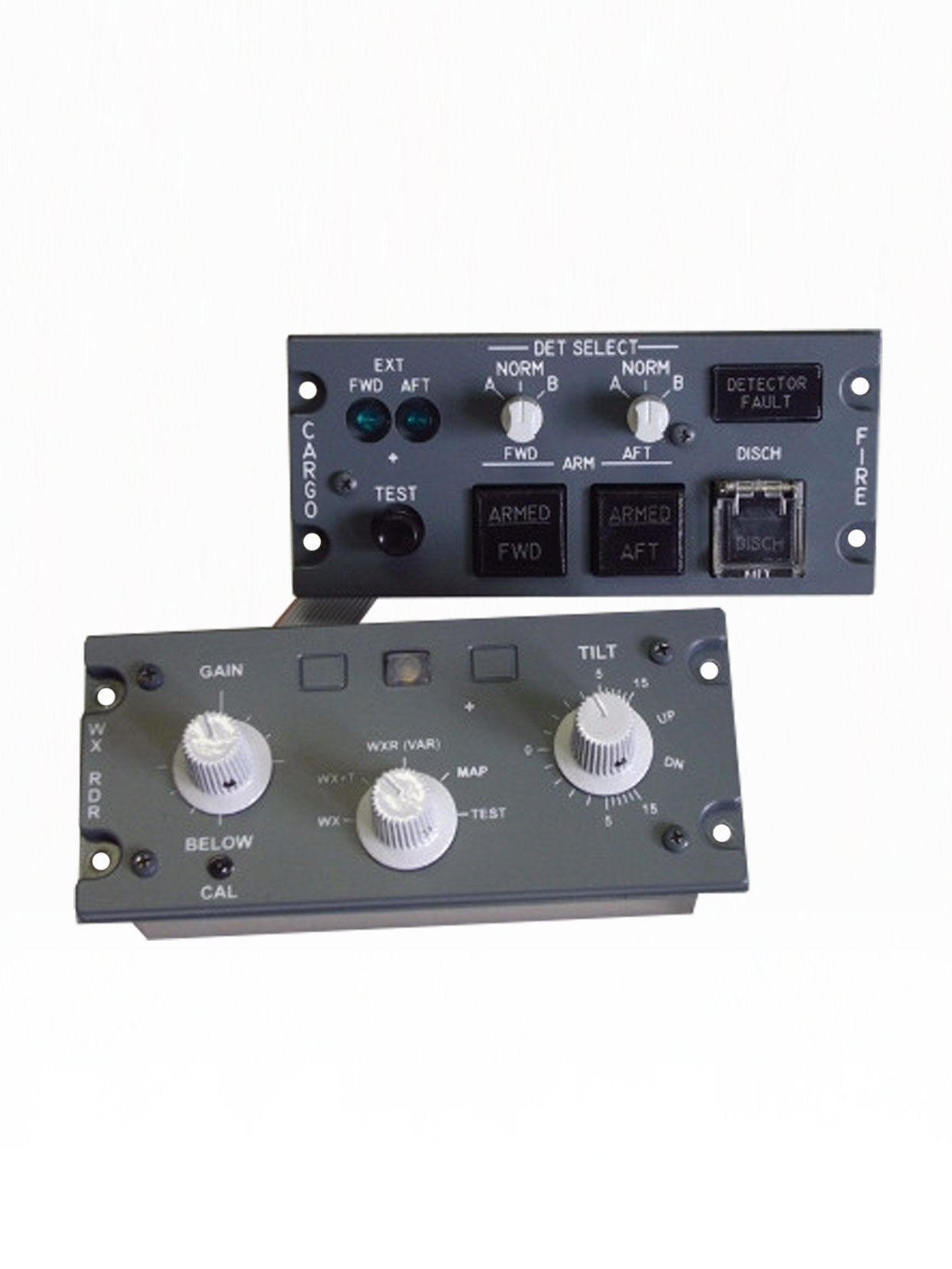 AGRONN B737 Cargo & Weather Radar Panel front view
