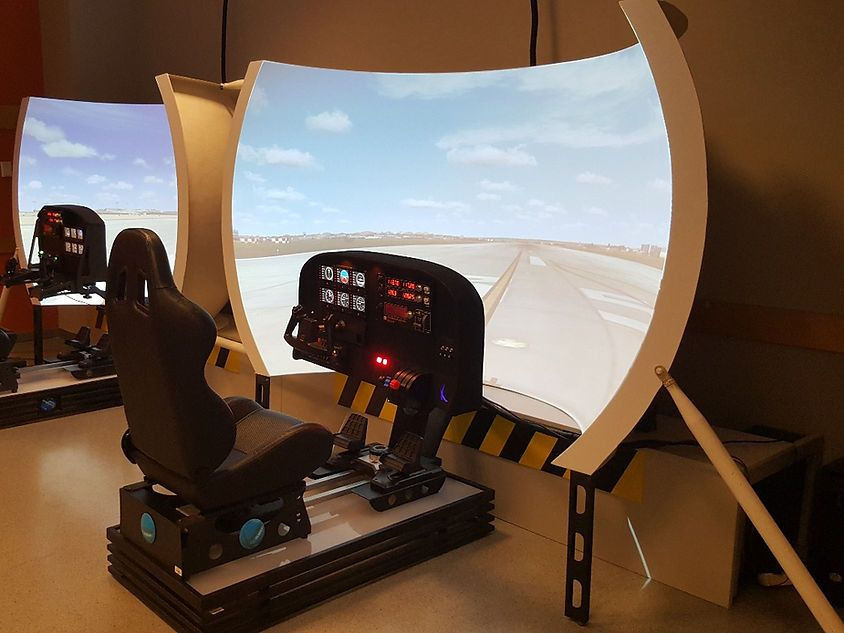 Thumbnail: AGRONN XTOP Flight Panel simulator view