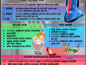 Achilles ඛණ්ඩරාවේ වේදනාව ගැන ඔබ දැනුවත්ද?