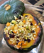 Buttercup Squash with Couscous Pilaf (1)