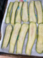 Zucchini, sliced