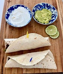 Veggie Fajitas, served
