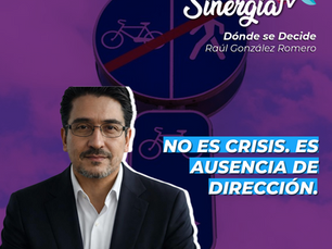 No es crisis. Es ausencia de dirección.