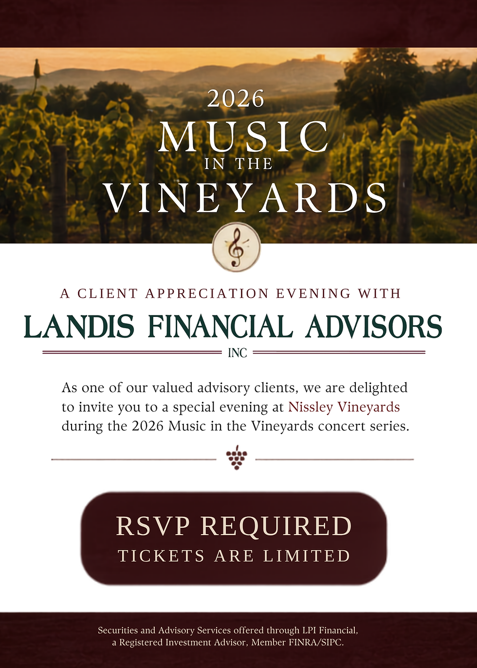 2026 Advisory Client Appreciation Event