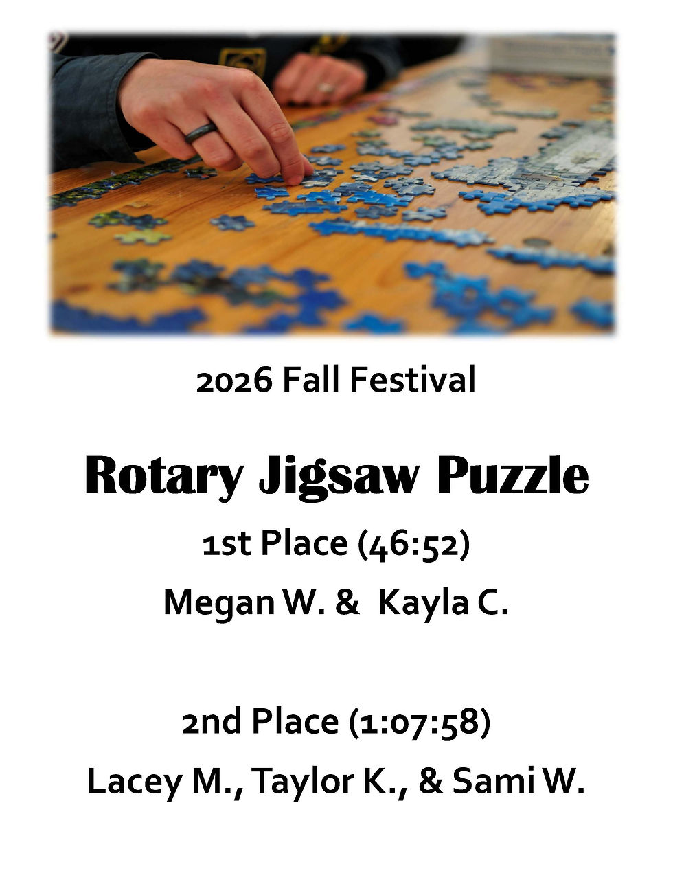 Rotary Jigsaw Puzzle