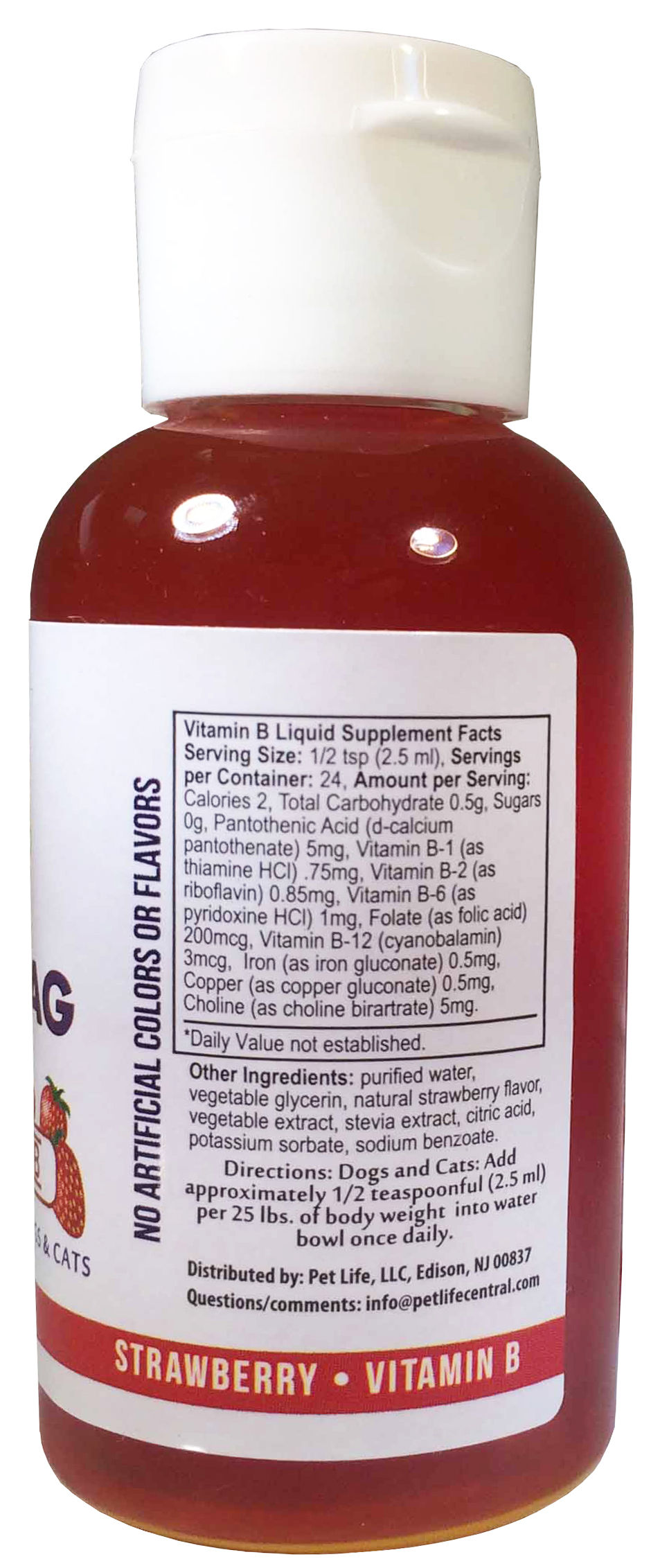 Thumbnail: Vitawag Liquid Supplement, Strawberry - Vitamin B