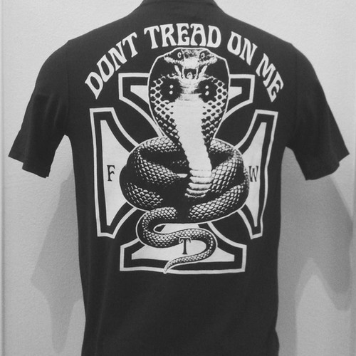 DON'T TREAD ON ME IRON COBRA SHIRT | killscumspeedcult