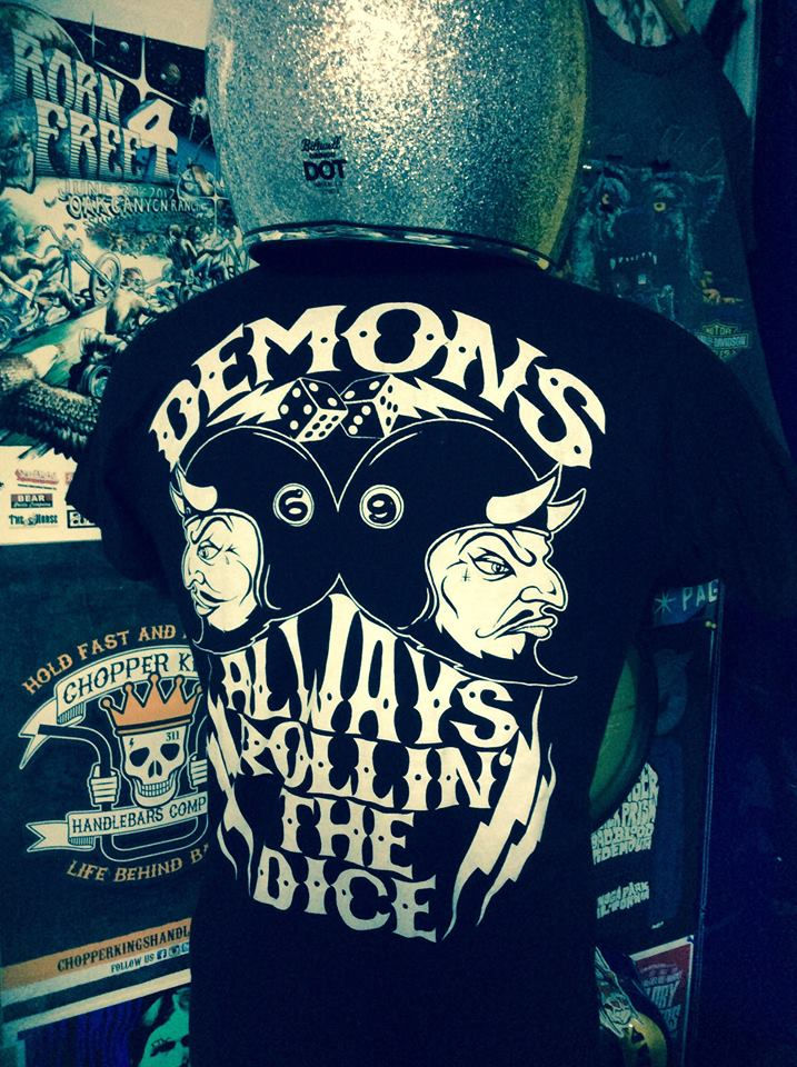 Thumbnail: "DEMONS, ALWAYS ROLLIN' THE DICE" street gambler T