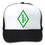 Thumbnail: 1%ER OUTLAW CLUB  WHITE/BLACK HATS