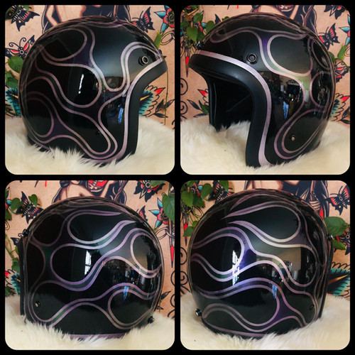 Custom Painted Custom Motorcycle Helmet Wraps Mtb Helmet Custom Mx
