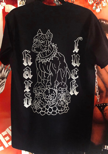 HARD LUCK wicked Rottweiler dog shirt | killscumspeedcult