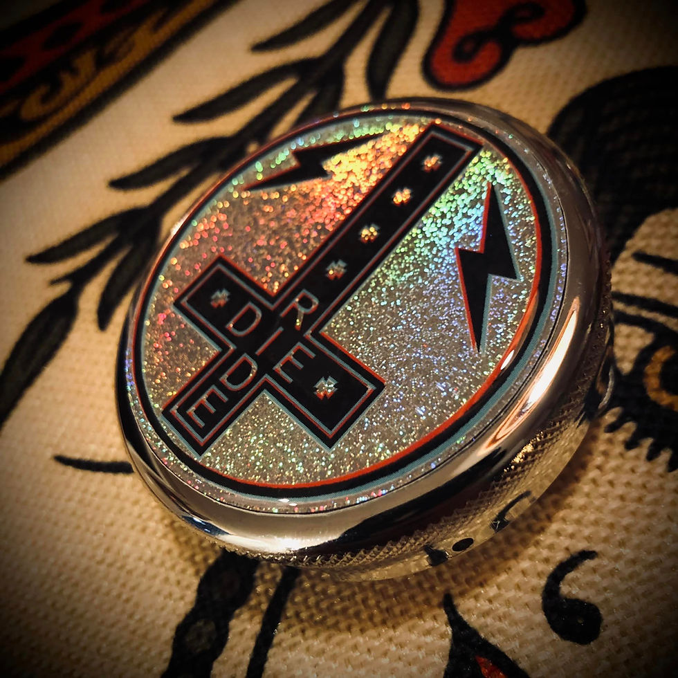 Thumbnail: GAS CAP CHROME TRIUMPH CHOPPER 5T 6T T20 T100 T110 T120 T140 T150 T160 TR6 TR7