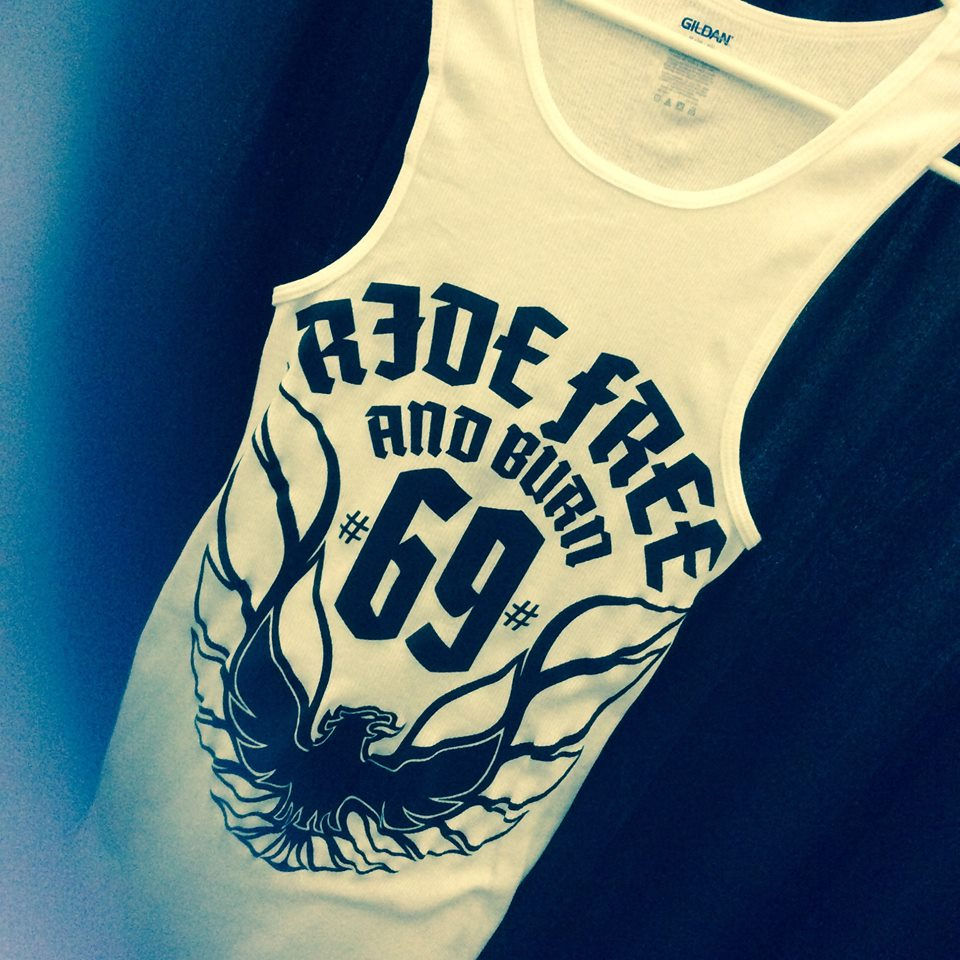 Thumbnail: "Ride Free & Burn" Firebird Wife Beater!