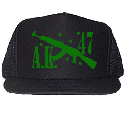 Thumbnail: AK 47 BLACK TRUCKER HATS