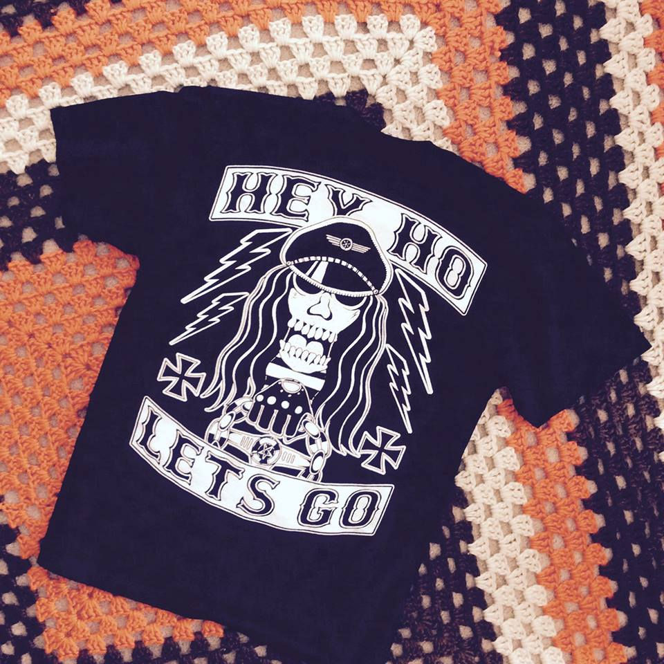 Thumbnail: HEY HO LETS GO! Rock n roller from hell Tee