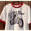 Thumbnail: KEEP ON RIDING retro ringer shirt