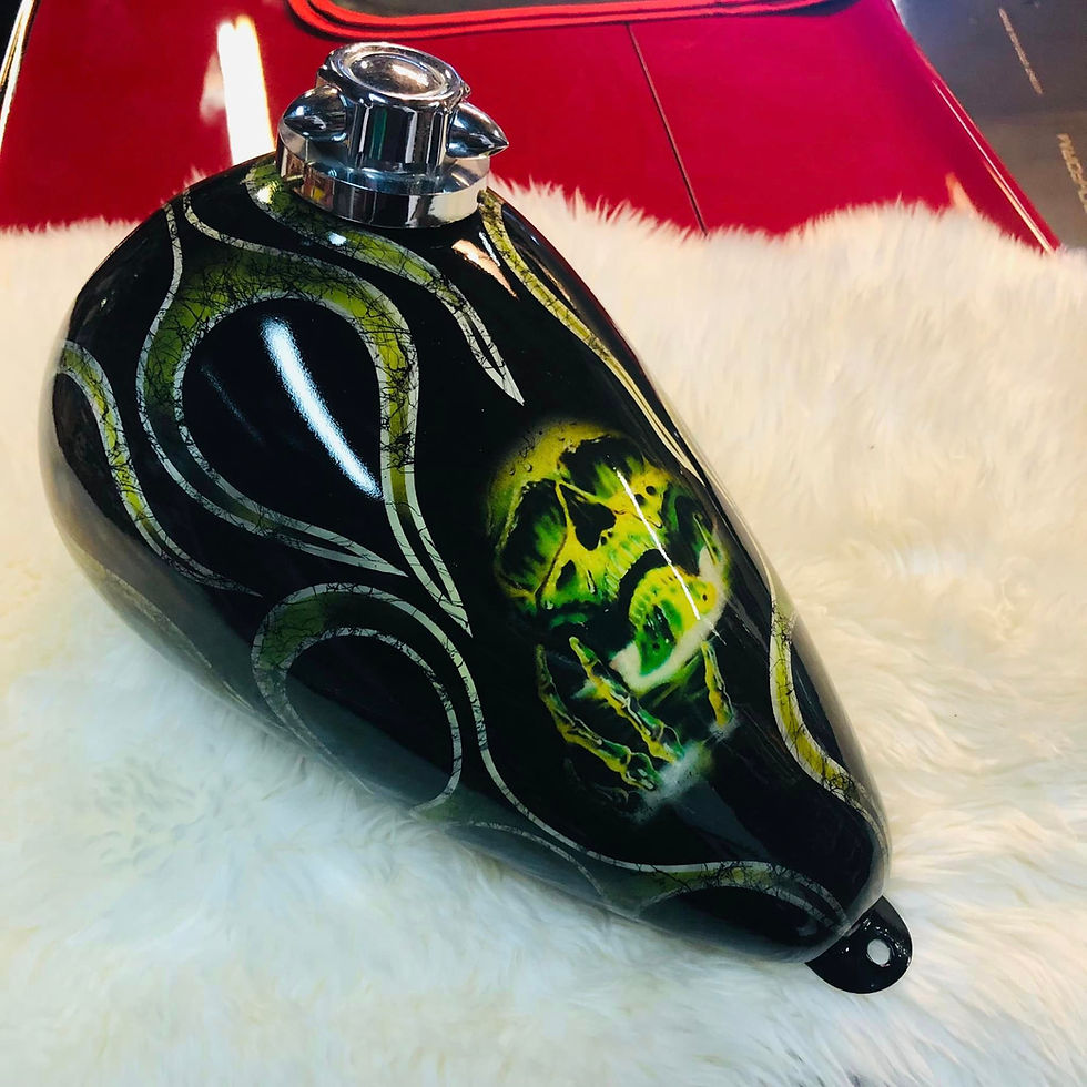 Thumbnail: Hand Of Doom Axed 2.5 Gallon Custom Gas tank