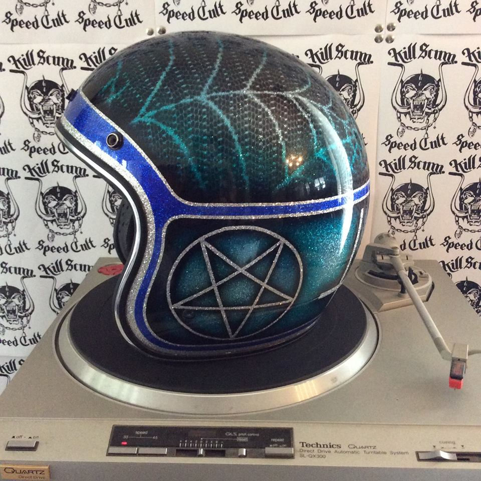 Thumbnail: RIDE CHOPPERS HAIL SATAN HELMET