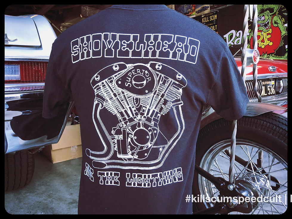 Thumbnail: SHOVELHEAD ENGINE SHIRT COLONY 8777-20 COLONY 8762-17 60525-82TA  V TWIN 11-0056 11-0578 HEAD BOLTS HARDWARE BEANIE HAT SHIRT