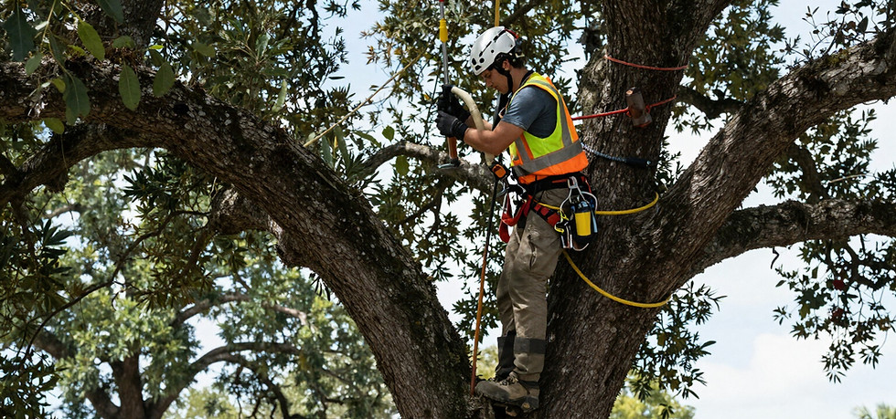 Arborist providing tree care and landscaping in Austin.