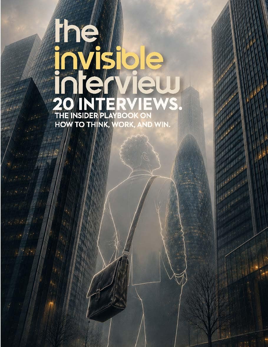 The Invisible Interview by DéRecco Lynch, Ed.D., book cover