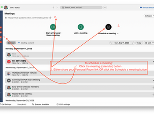 Schedule a Webex Meeting