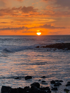 Sonnenuntergang Hawaii