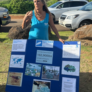 Beach CleanUp Tamara Landolt & Surfrider Foundation