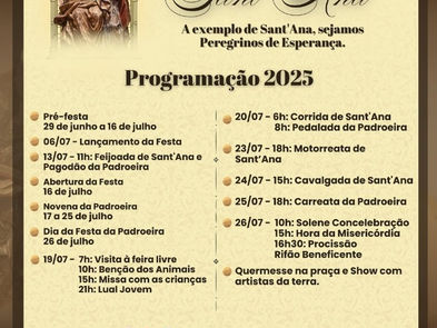 Festa da Padroeira Sant'Ana em Gravatá