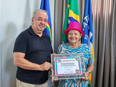 Homenageada do Carnaval - Maria José de Arruda -Kalunga