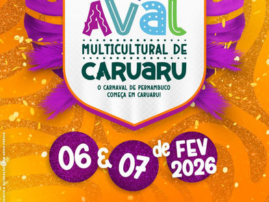 Prefeitura de Caruaru divulga programação do Pré-Carnaval Multicultural 2026