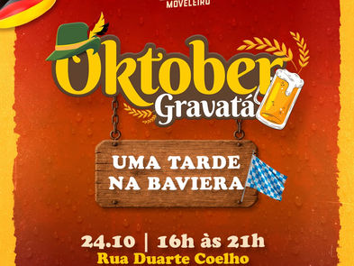 Oktober Gravatá promove uma tarde na Baviera, inspirada na cultura alemã, no Polo Moveleiro