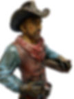 Miniatura: Réplica de Cowboy em Resina