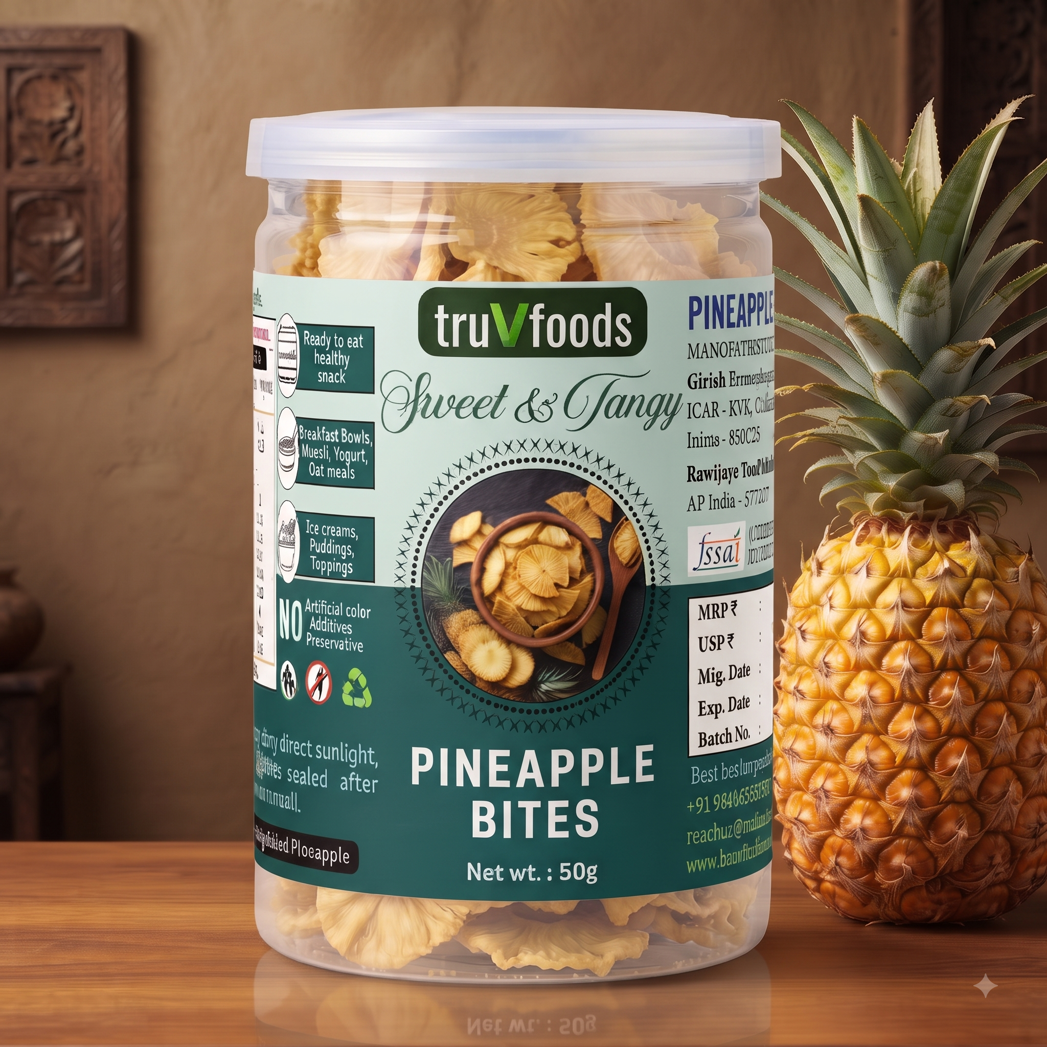 Pineapple Bites | 50 g