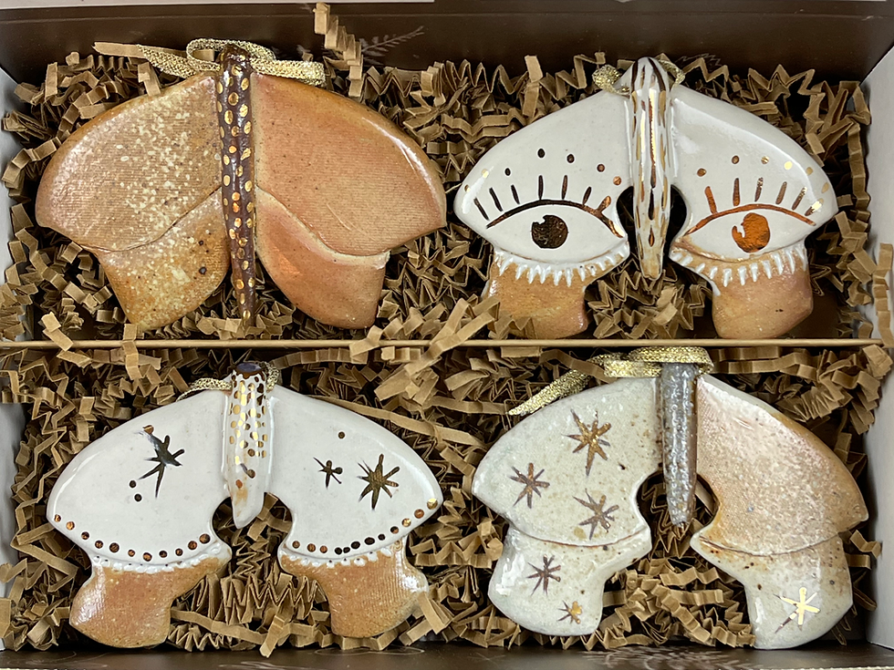 Thumbnail: Single Illuminated Moth Ornament