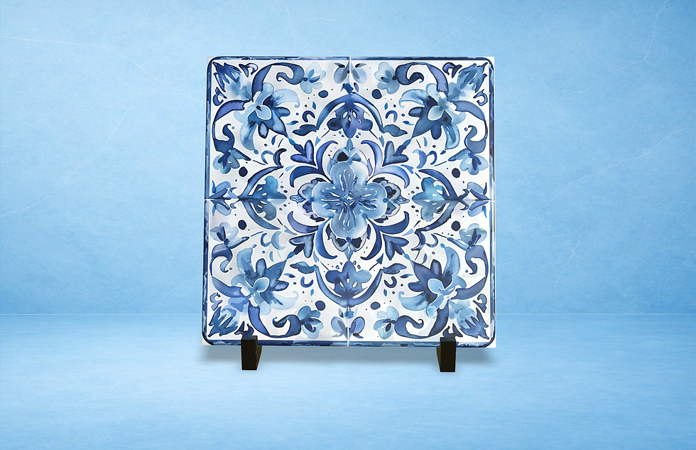 Miniatura: Painel de Azulejos Portuguêses Sublimados  com 10 Peças  