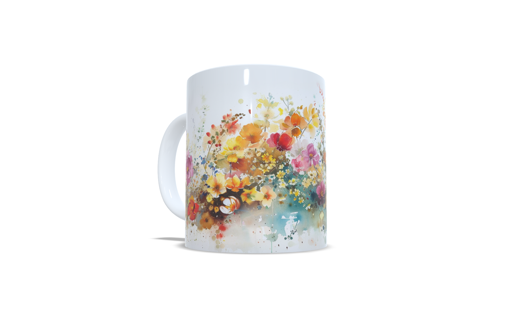 Caneca Florais 0011