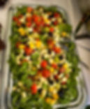 Tomate-Mango-Mozzarella-Salat
