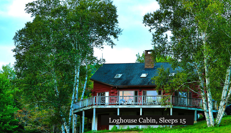 Cabin on lake