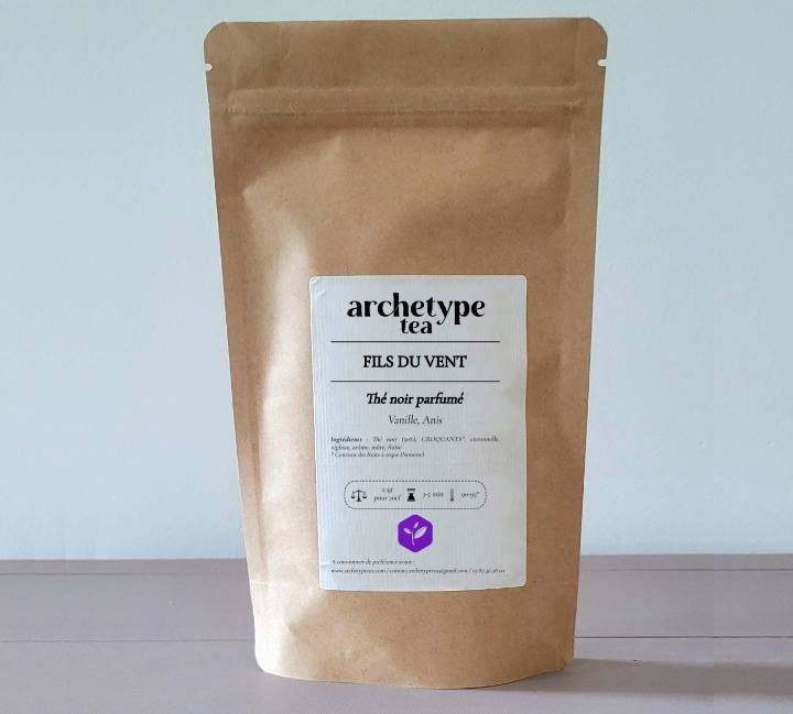 Miniature : Thé noir mariant délicieusement la douceur subtile de la vanille et le délicat parfum de l'anis.
