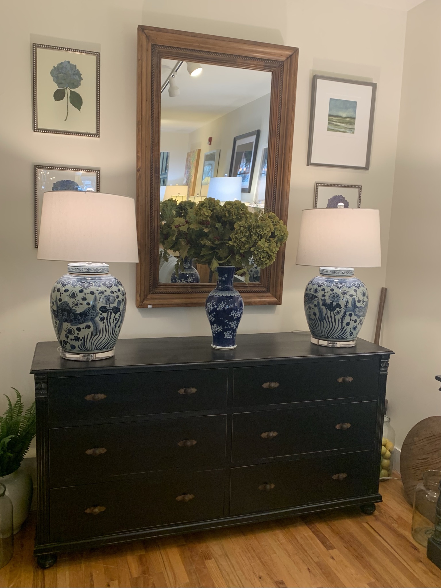 Painted pine Chest of Drawers