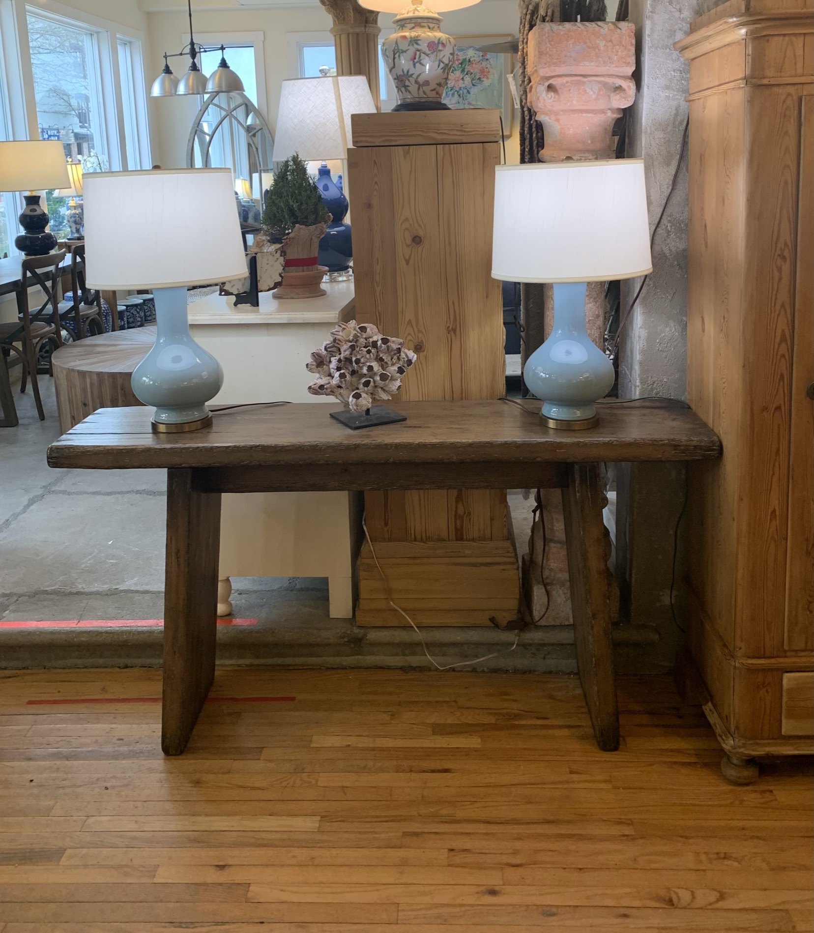 Pine Console Table