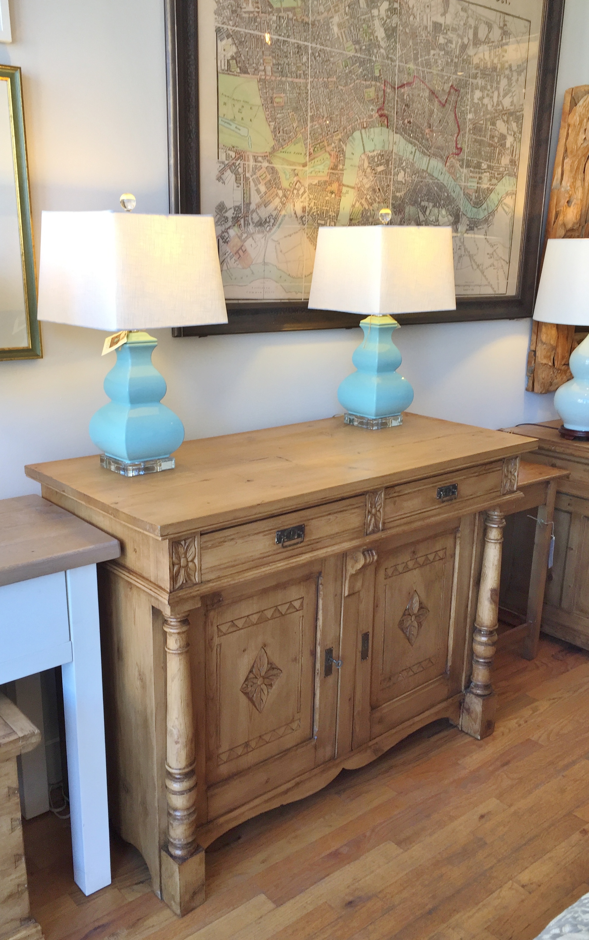 Antique Danish Sideboard